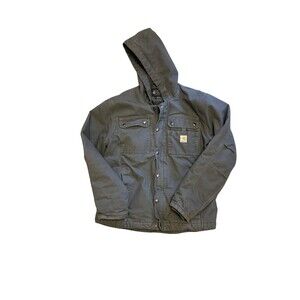 Carhartt Men's Duck Detroit Work Jacket, Size M Blanket Lining, OJ3828-M